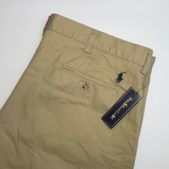 Polo Ralph Lauren Other - NEW Polo Ralph Lauren Preston Pants Mens 38x30 Khaki Tan Chino Straight Leg Pony